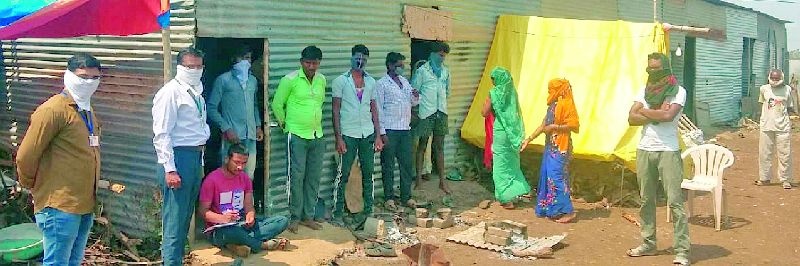 281 outsiders caught in Ralegaon | राळेगावात अडकले बाहेरचे २८१ नागरिक