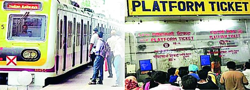 General ticket sales closed; 'No entry' for common people on railways | जनरल तिकिटांची विक्री बंदच; रेल्वेत सर्वसामान्यांना ‘नो एन्ट्री’