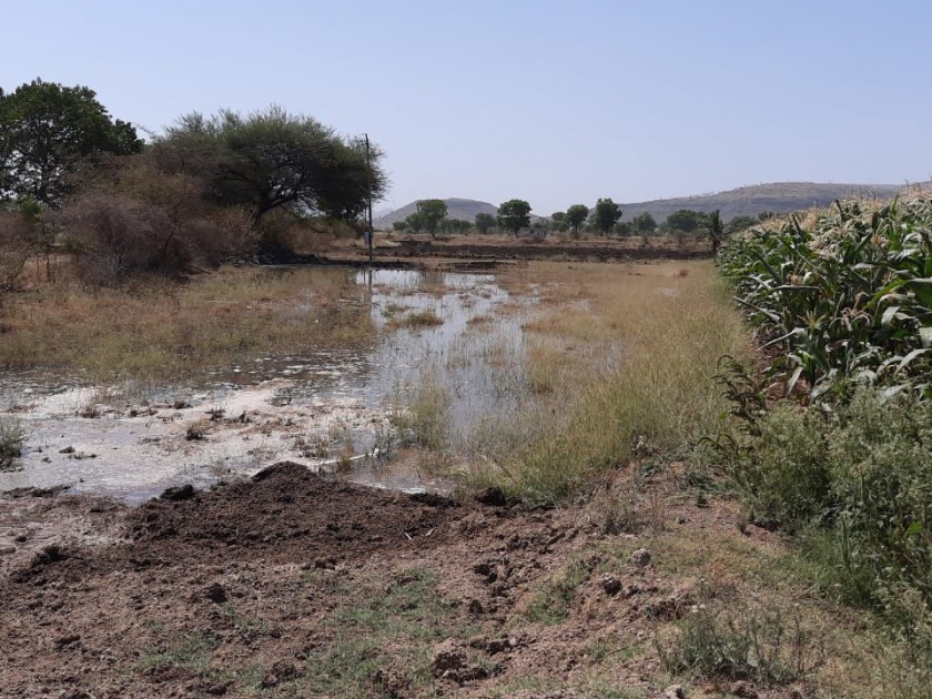 Artificial water shortage in five villages including Manegaon | मनेगावसह पाच गावांना कृत्रिम पाणीटंचाई
