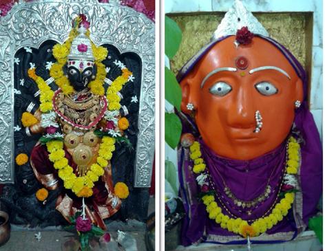 Parbhani: Jagdamba Devi at Sonpeth, running to the call of devotees | परभणी : भक्तांच्या हाकेला धावणारी सोनपेठ येथील जगदंबा देवी