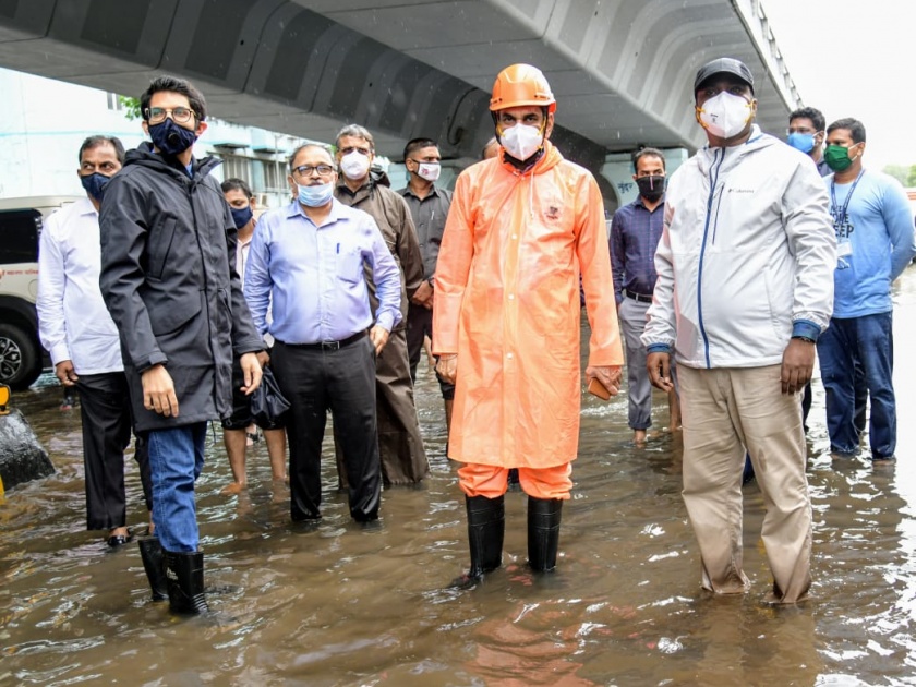 Extreme levels of rainfall over Mumbai, Thane and Raigad | मुंबई, ठाणे आणि रायगडला अतिवृष्टीचा इशारा