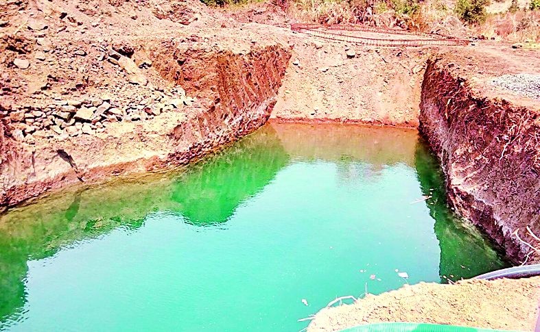 Result of artificial water conservation at Rasoolabad | रसुलाबादवर कृत्रिम जलसंकटाचे सावट