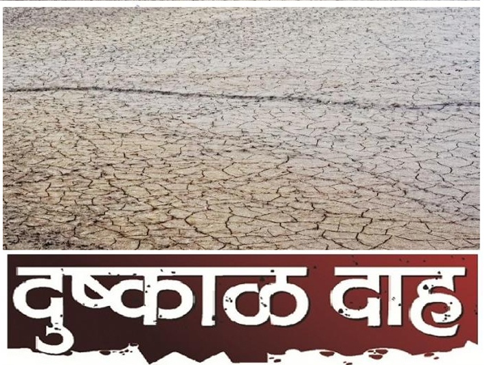 A severe drought in entire Beed district | संपूर्ण बीड जिल्ह्यात भयंकर दुष्काळ