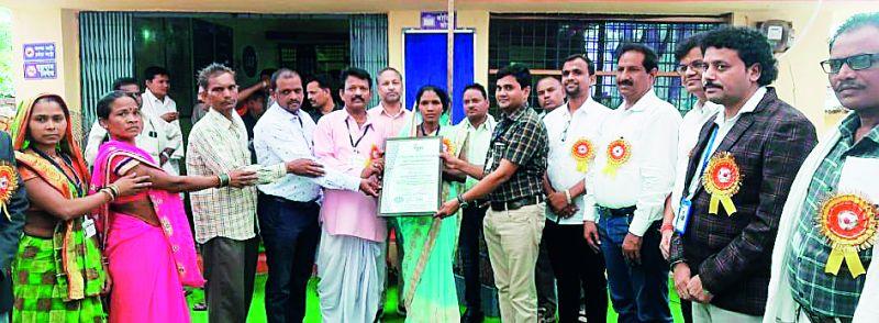Cochinara Gram Panchayat gets ISO rating | कोचीनारा ग्रामपंचायतीने मिळवले आयएसओ मानांकन