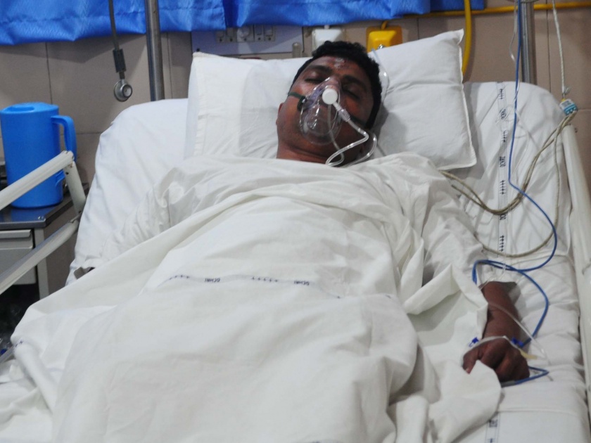 Gadchiroli blast jawan in Nagpur | गडचिरोलीत बॉम्बस्फोटातील जखमी जवान नागपुरात