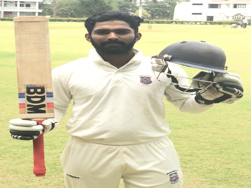 Vijay Zol's bouncing century; Sangakkara scored 187 runs against Kedans | विजय झोलचे खणखणीत शतक; केडन्सविरुद्ध जालना संघाच्या १८७ धावा