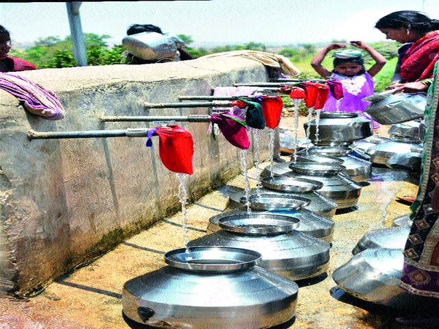 Five villages have no water supply | पाच गाव पाणीपुरवठा ठप्प