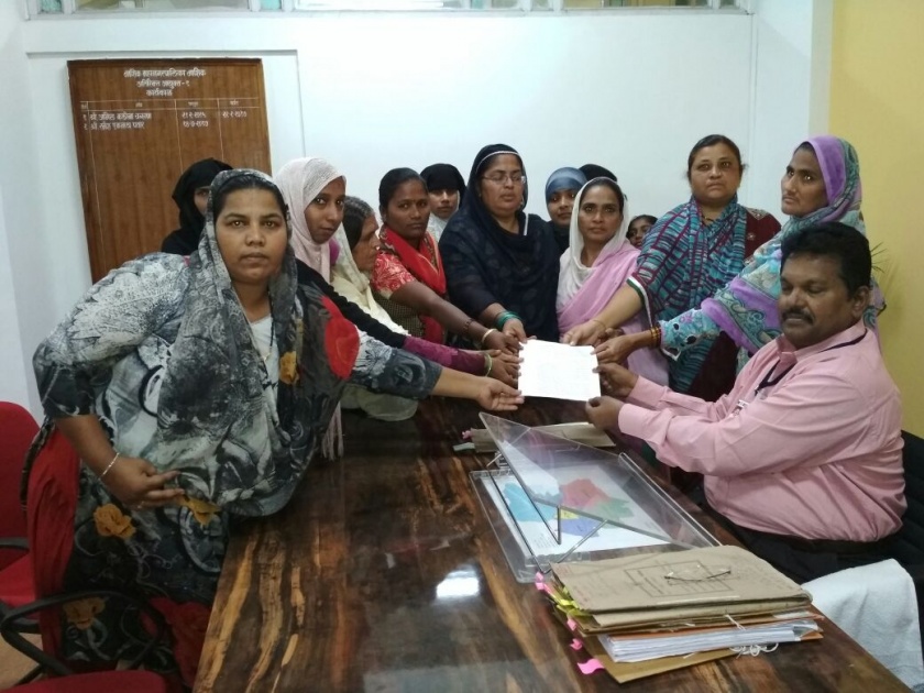 Women of Bharatnagar, in support of Women Hospital in Bhabhanagar | भाभानगर येथील महिला रुग्णालयाच्या समर्थनार्थ भारतनगरच्या महिला सरसावल्या