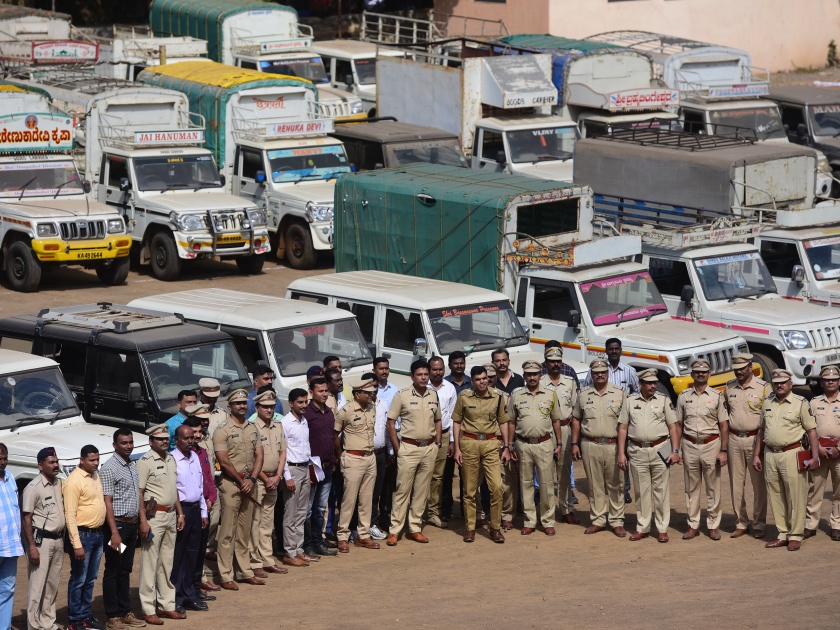 Gang of interstate vehicle theft arrested by Thane police:80 vehicles of three crore 40 lakhs seized | आंतरराज्य वाहन चोरी करणारी नऊ जणांची टोळी जेरबंद: तीन कोटी ४० लाखांची ८० वाहने जप्त