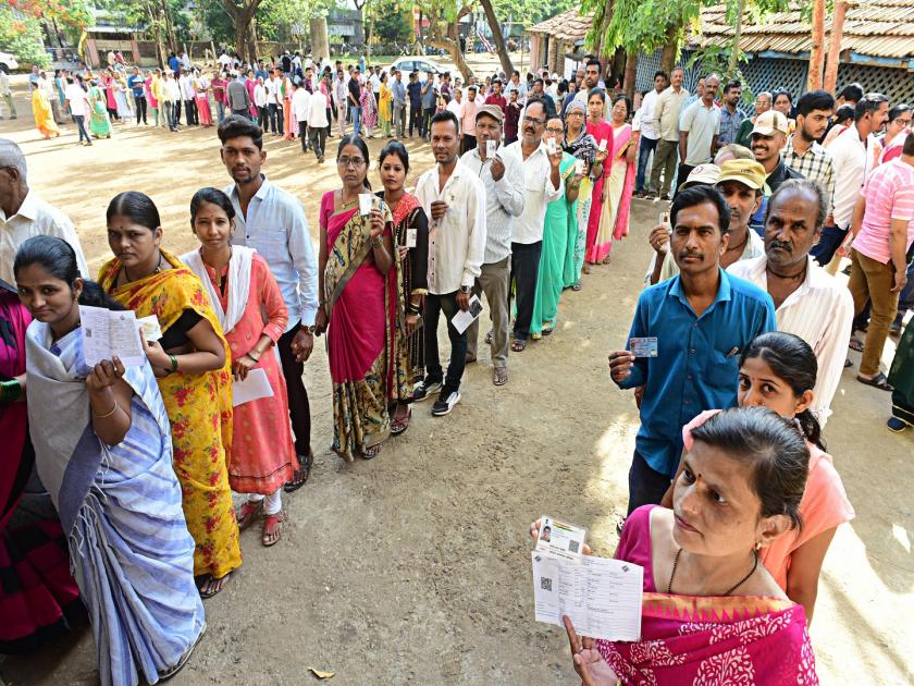 71 percent polling in Kolhapur, Hatkanangle constituency for Lok Sabha | कोल्हापूर जिल्ह्याने केला मतदानाचा विक्रम; अंतिम आकडेवारी जाहीर..जाणून घ्या सविस्तर