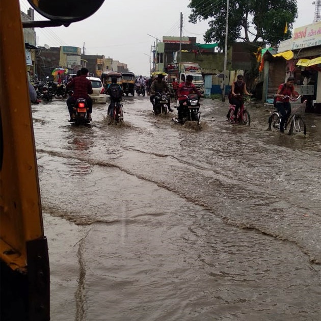 Heavy rains in Patur taluka | परतूर तालुक्यात जोरदार पाऊस