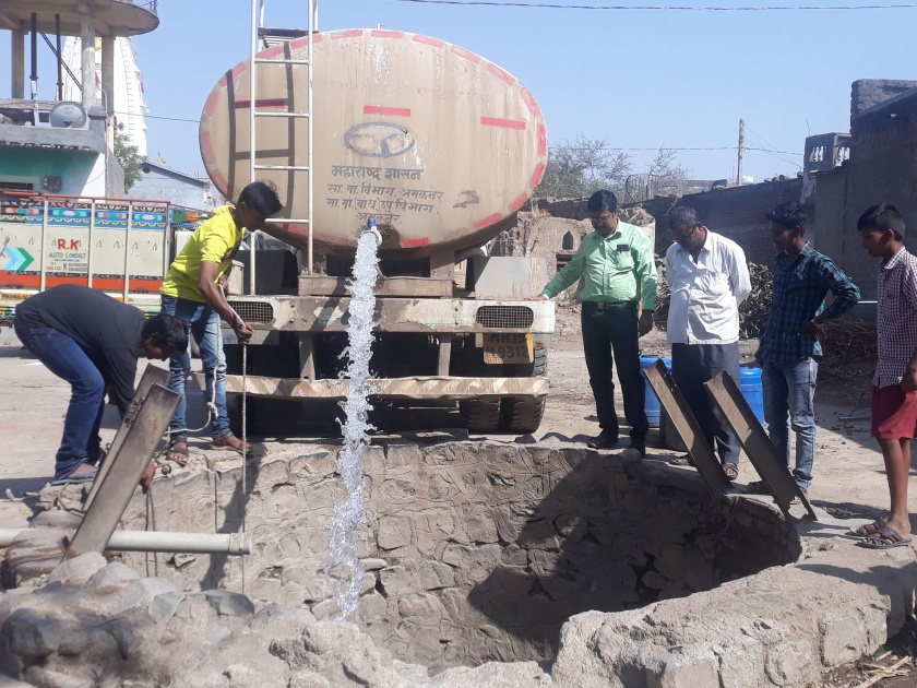 Rapid water shortage in 47 villages of Parola taluka | पारोळा तालुक्यातील ४७ गावांमध्ये तीव्र पाणीटंचाई