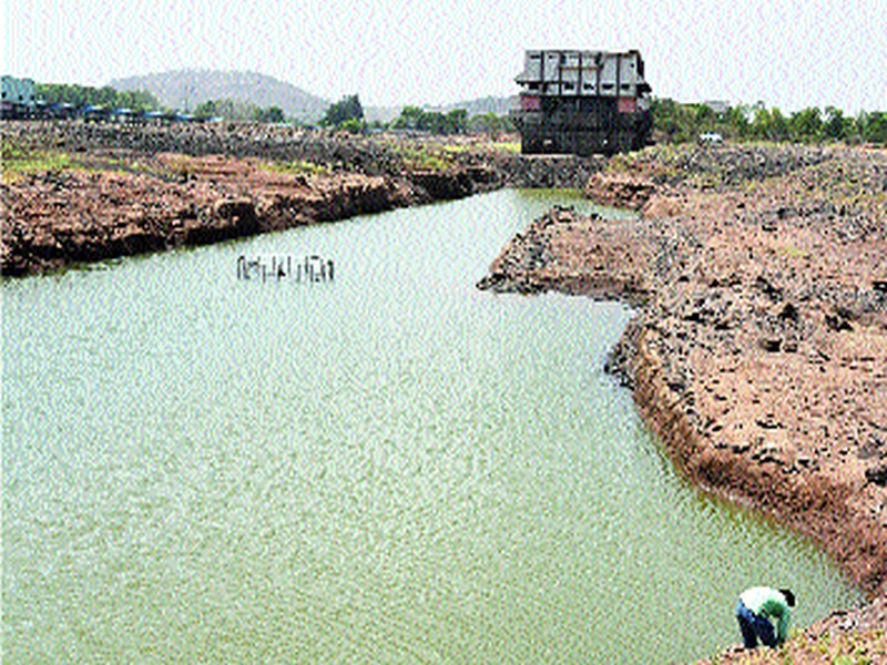  Is it impossible to break the rock in Gangapur dam? | गंगापूर धरणातील खडक फोडणे आता अशक्य?