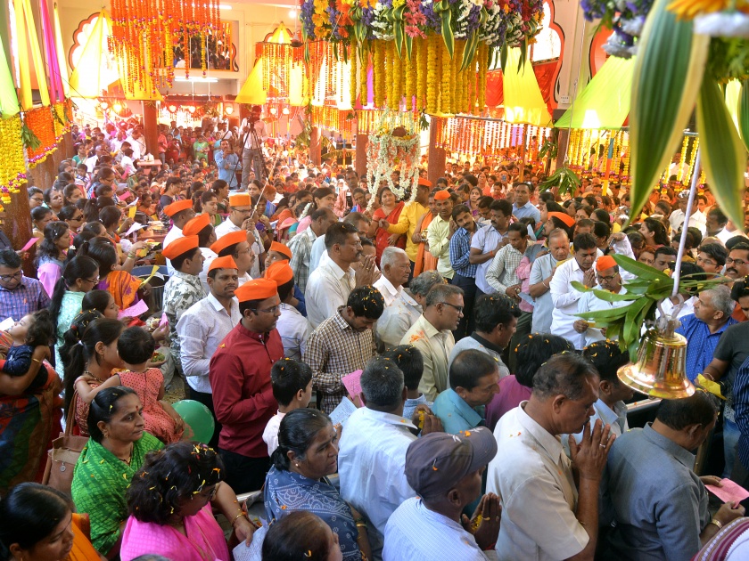 Kolhapur city, Ganesh Jayanti celebration in the suburbs, crowd of devotees temple: organizing various religious programs | कोल्हापूर  शहर, उपनगरात गणेश जयंती साजरी, भक्तांची मंदिरात गर्दी