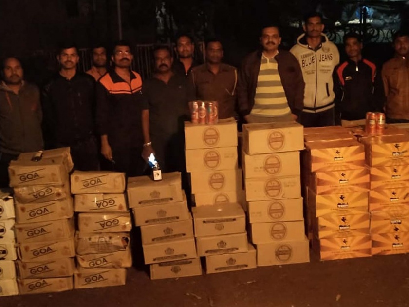 Eight lakh illegal liquor seized by police | आठ लाखांची अवैध दारू पोलिसांकडून जप्त