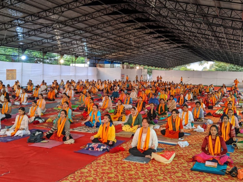 India Yoga Yoga Yoga Festival begins | भारत योग यात्रा योगोत्सवास प्रारंभ