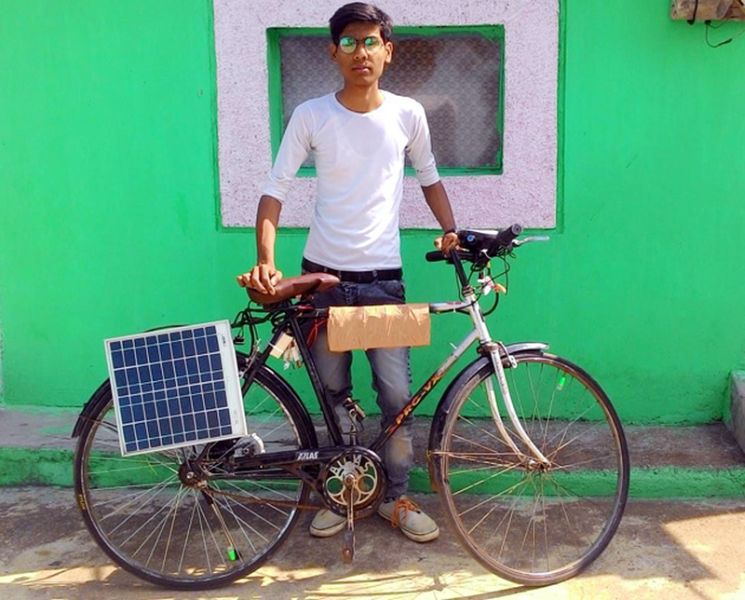 Gondia's Prajaval solar cycle will run in Ambazari Garden of Nagpur | गोंदियाच्या प्रज्वलची सौर सायकल धावणार नागपूरच्या अंबाझरी गार्डनमध्ये
