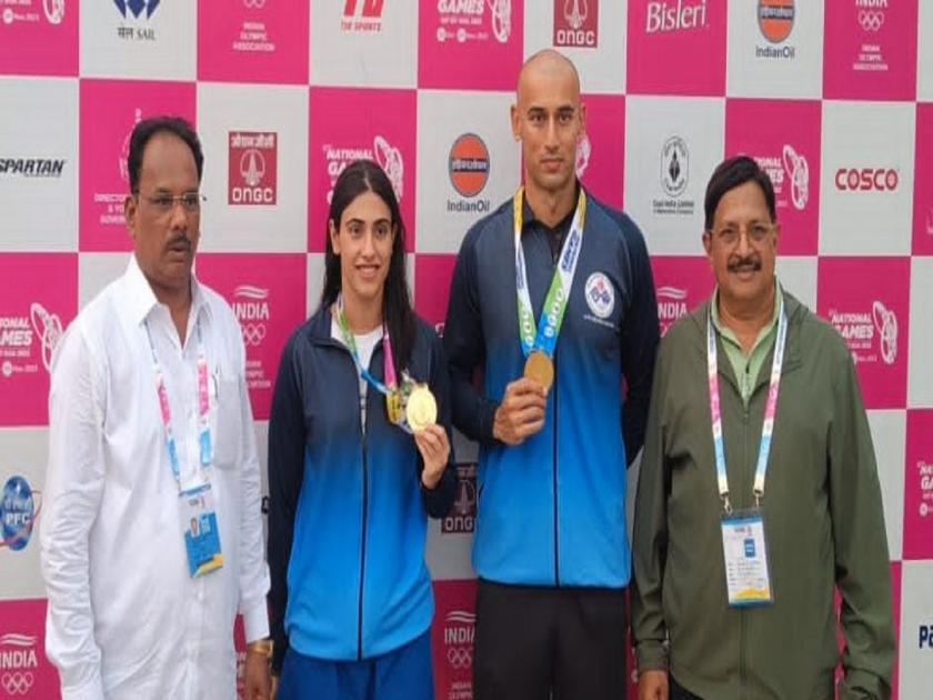 Kolhapur percentage increased in National Games swimming, Virdhawal broke his own record | नॅशनल गेम्स जलतरणात कोल्हापूरचा टक्का वाढला, वीरधवलने मोडला स्वत:चाच विक्रम 