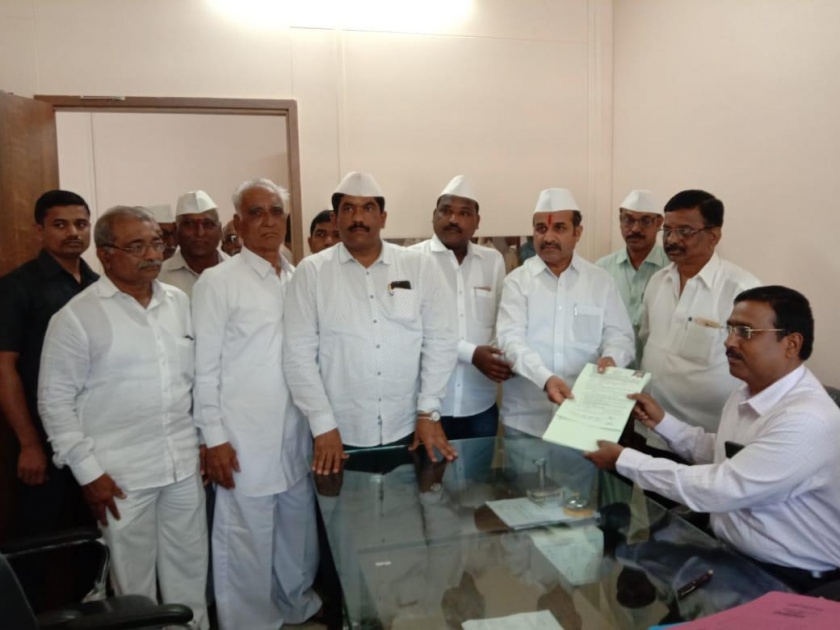  Sahyadri factory election: Balasaheb Patil's application filed | सह्याद्री कारखाना निवडणूक : बाळासाहेब पाटील यांचा अर्ज दाखल