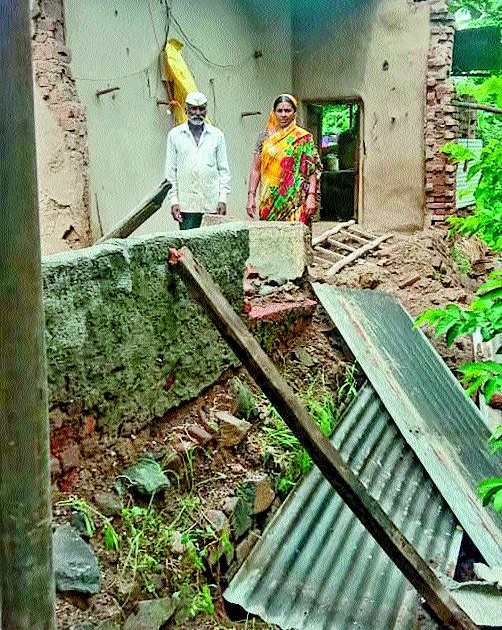 House collapses in Jaipur; Loss of two lakhs | जयपूर येथे घर कोसळले; दोन लाखांचे नुकसान