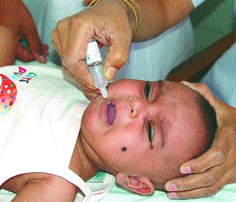 9 00 newborn infant deprives polio vaccines | ९०० नवजात शिशू पोलिओ लसीपासून वंचित