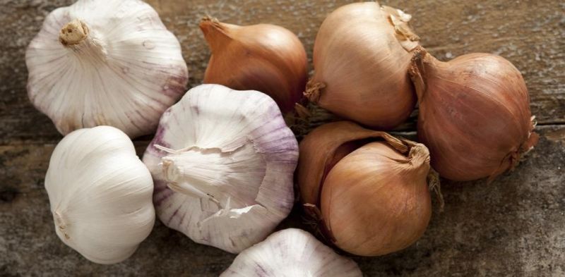 Onion is falling in the sub-capital, but garlic is out of reach | उपराजधानीत कांद्यात घसरण, लसूण मात्र आवाक्याबाहेर