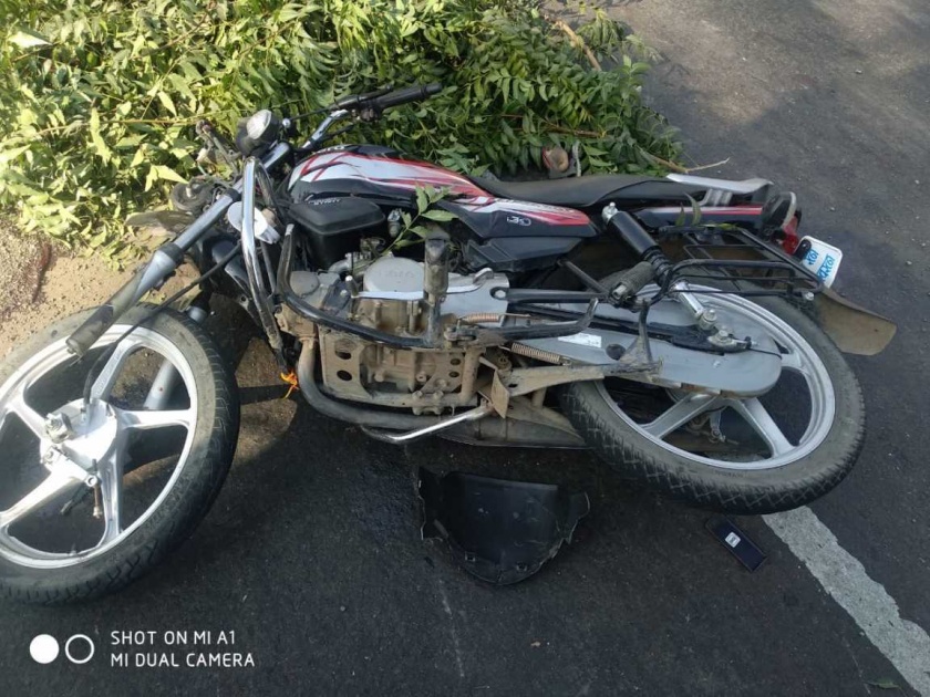 Four youth killed in pickup-motorcycle accident | पिकअप-मोटारसायकल अपघातात चार तरुण ठार