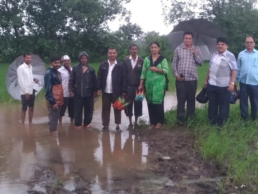 Ten thousand hectares of farm loss in Igatpuri taluka | इगतपुरी तालुक्यात दहा हजार हेक्टर शेतीचे नुकसान