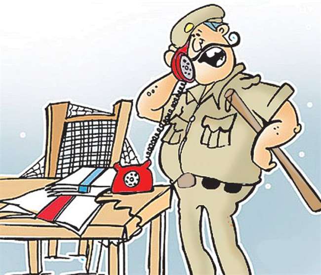 Finally, Pimpalgaon police station's trigger trigger started ... | अखेर पिंपळगाव पोलीस ठाण्याची ट्रीगं ट्रीगं सुरू...