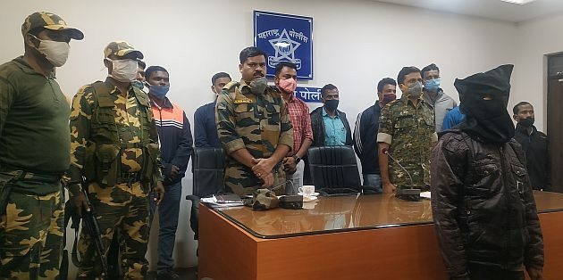 Former Naxal commander arrested | नक्षलच्या माजी दलम कमांडरला गोंदिया पोलिसांनी केली अटक