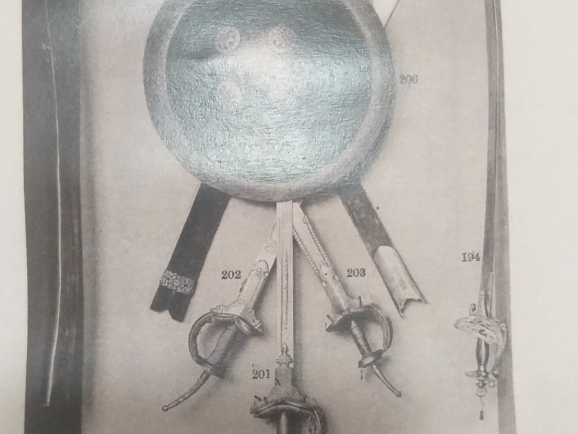 Evidence of Jagdamba sword found | जगदंबा तलवारीचा मिळाला पुरावा