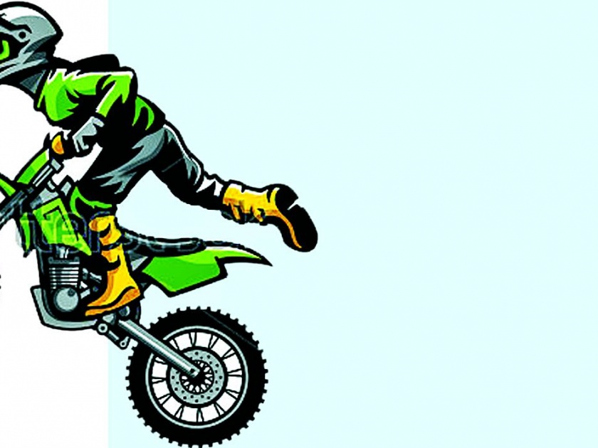 'Stunt Rider' recovers in city | ‘स्टंट राईडर’चा शहरात पुन्हा धुमाकूळ