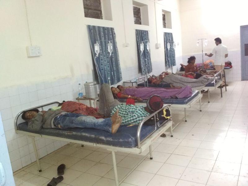 45 people get infected with chikaguniosis sickness in Parola taluka | पारोळा तालुक्यात चिकनगुनियासदृष आजाराची 45 जणांना लागण