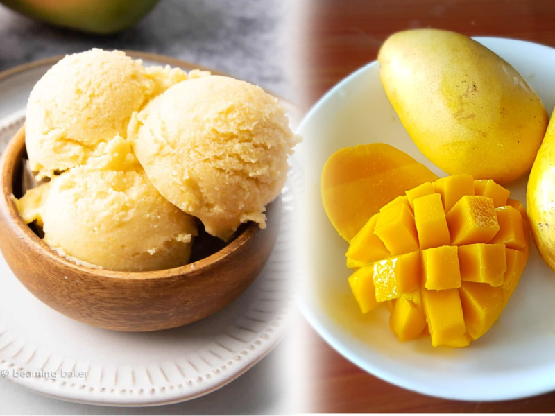 Are you vegan, Want to eat mango ice cream? Then try this recipe with no milk and sugar! | वेगन डाएट करताय?; मँगो आईस्क्रीम खावंसं वाटतंय?... मग, दूध-साखरेविना आईस्क्रीमची ही रेसिपी नक्की ट्राय करा!
