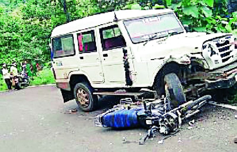 Father-in-law killed in accident near Bihali | बिहालीनजीक अपघातात सासरा ठार, सून गंभीर