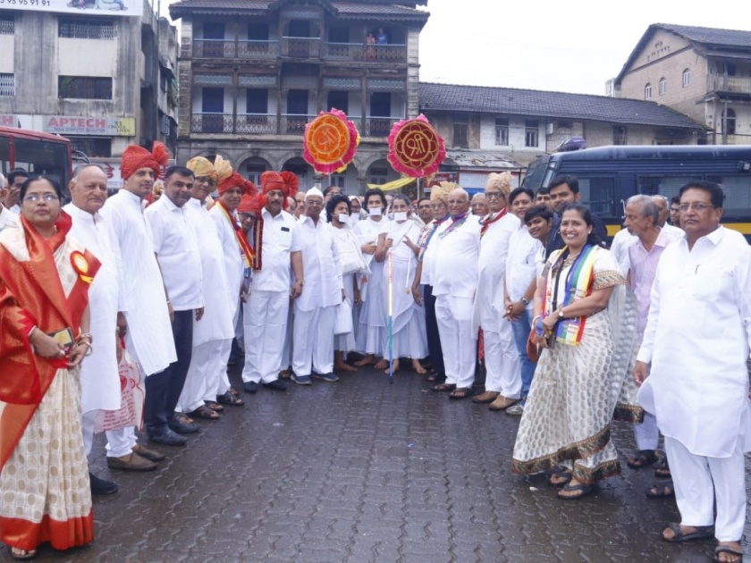 Shobhayatra on the occasion of Chaturmas | चतुर्मास प्रवेशनिमित्त शोभायात्रा