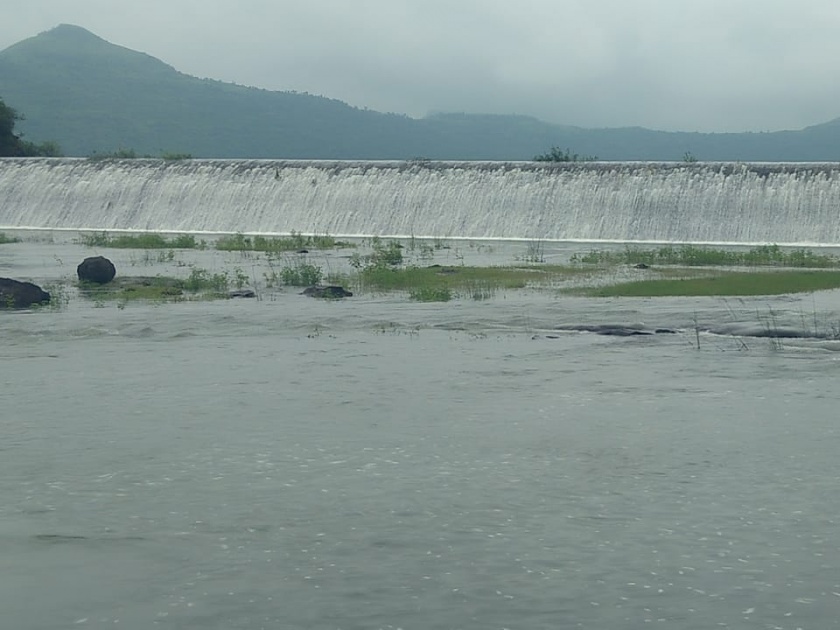 Kelzhar Dam overflow | केळझर धरण ओव्हर फ्लो