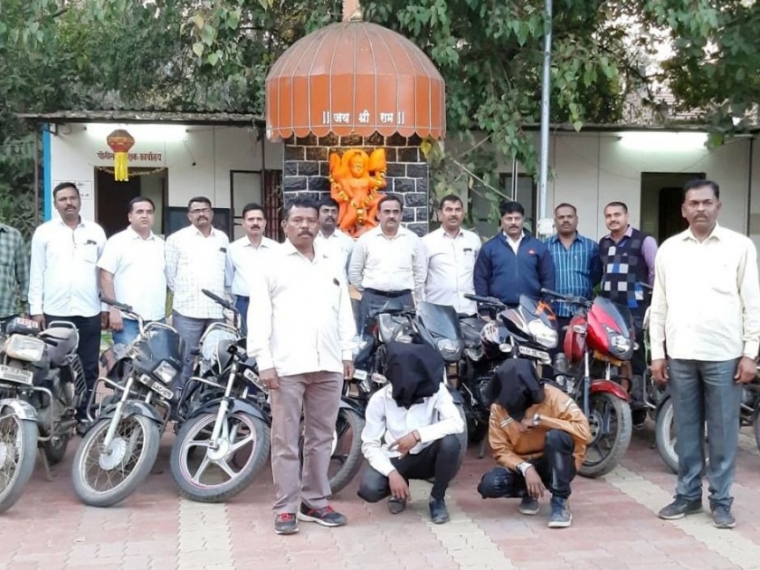 11 bikes were seized from Saraiya thieves | सराईत चोरट्यांकडून ११ दुचाकी जप्त