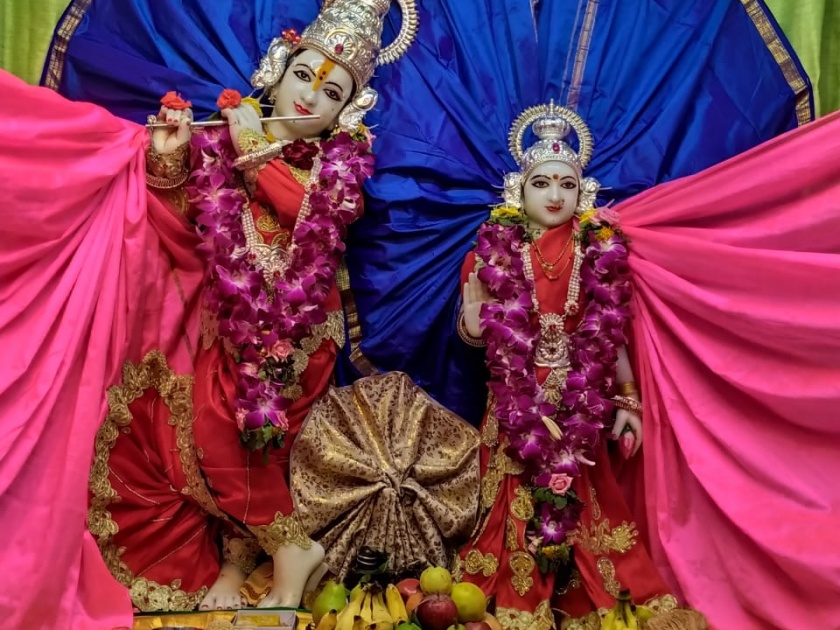Shrikrishna Janmotsav to Trimbakeshwar celebrated in a devotional atmosphere | त्र्यंबकेश्वरला श्रीकृष्ण जन्मोत्सव भक्तीपुर्ण वातावरणात साजरा