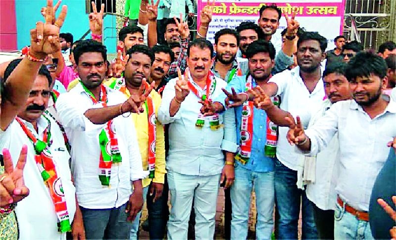 District Youth Congress vadittivar group | जिल्हा युवक कॉंग्रेस वडेट्टीवार गटाकडे