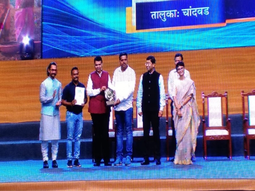  Rajendrawadi Water Foundation's first prize | राजदेरवाडीला पानी फाउण्डेशनचा प्रथम पुरस्कार