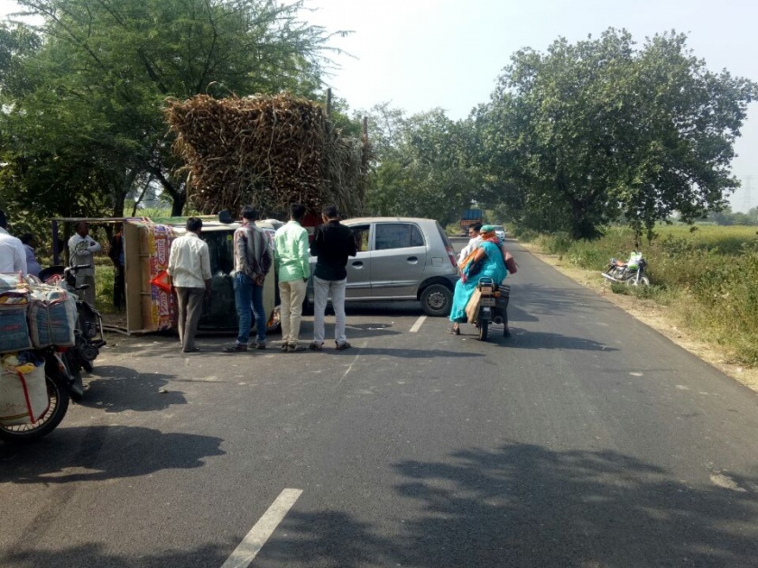 One killed and two injured in three accidents in Yawatmal district | यवतमाळ जिल्ह्यातील महागावात तीन अपघातात एक ठार, दोन जखमी