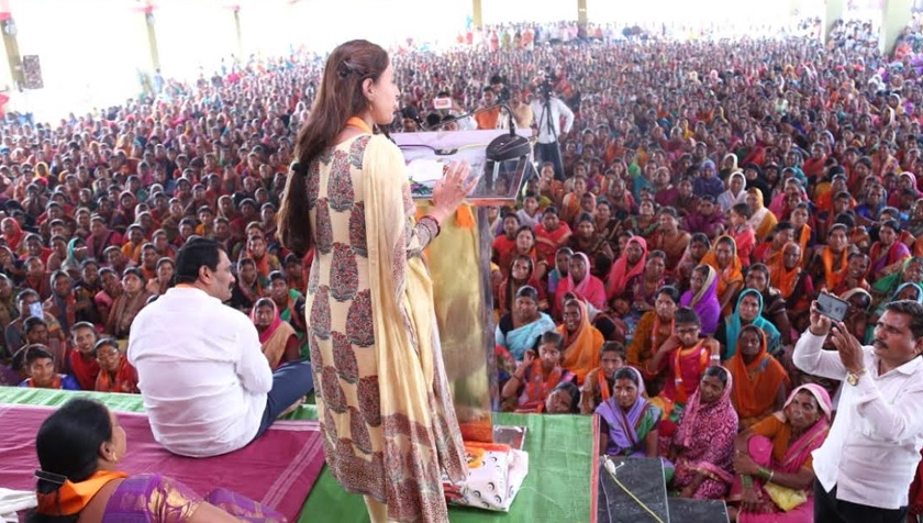 BJP launches 'women empowerment' | भाजपने केले ‘महिला सक्षमीकरण’