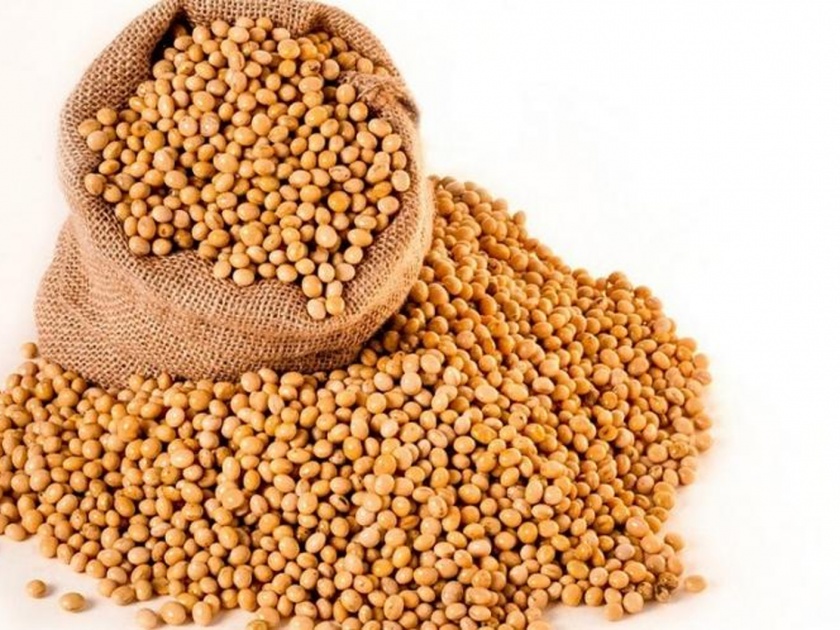 Increase in demand in Beed district increased soybean prices | बीड जिल्ह्यात मागणी वाढल्याने सोयाबीनमध्ये तेजी