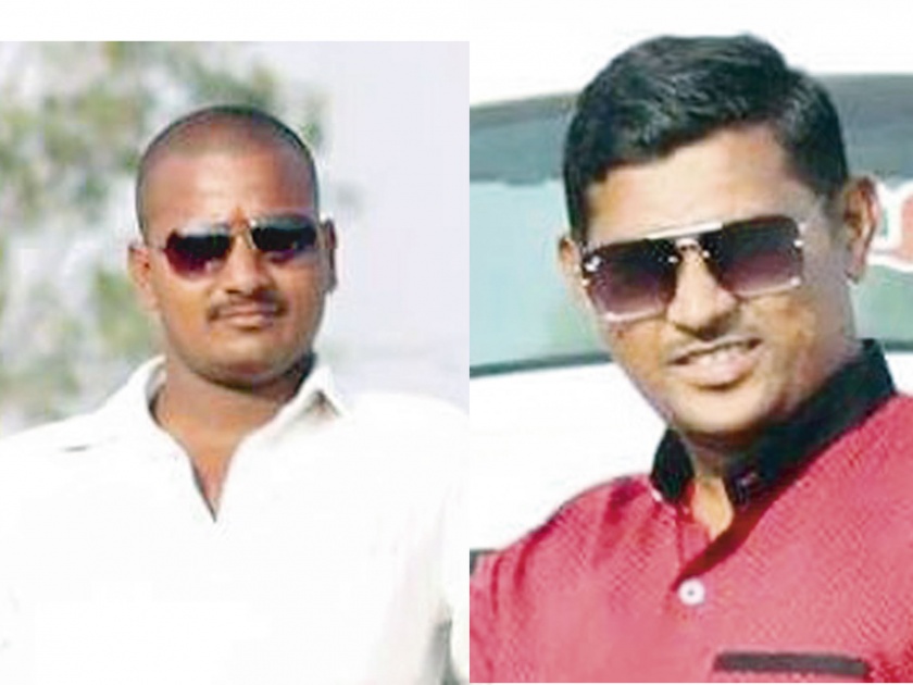 Sandeep Gi of Kedgaon double murder and Mahavir Mokle have been remanded in police custody | केडगाव दुहेरी हत्याकांडातील संदीप गि-हे आणि महावीर मोकळेला पोलीस कोठडी