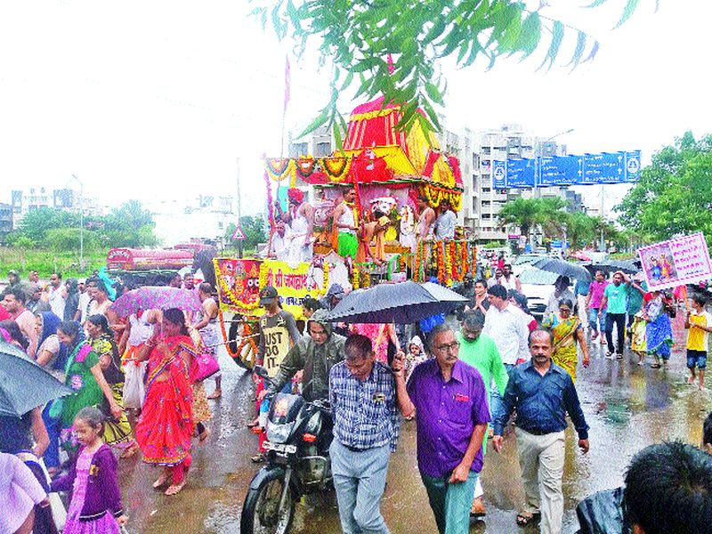 The procession of Jagannath Ratha | जगन्नाथ रथाची मिरवणूक