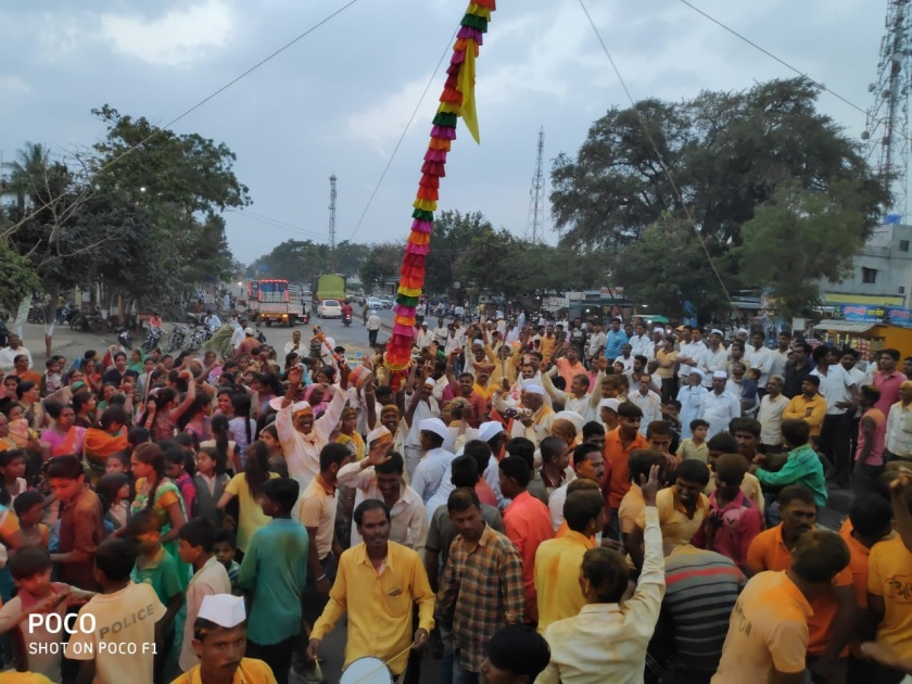 Khanderao Maharaj started the Yatra | खंडेराव महाराज यात्रोत्सवास प्रारंभ