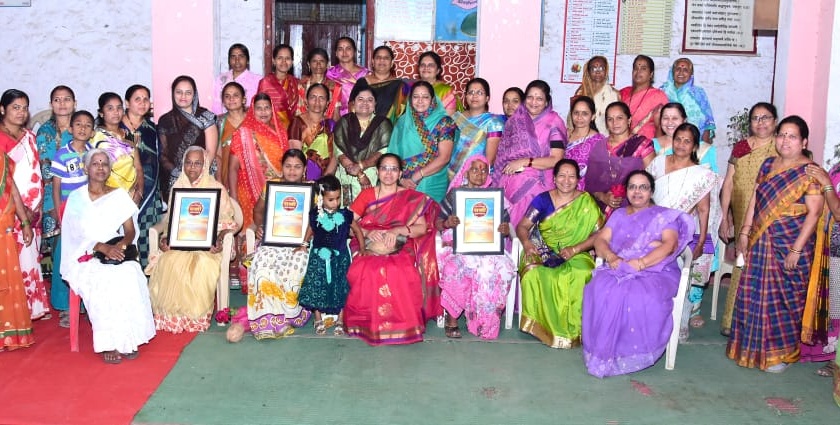  Honorable women in Lasalaggi | लासलगावी कर्तबगार महिलांचा सन्मान