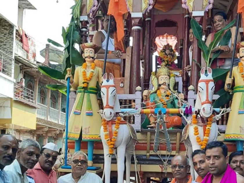 Khandoji Maharaj's Chariot Festival | खंडोजी महाराजांचा रथोत्सव
