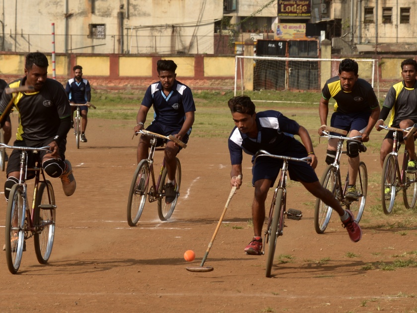 nsk,cycle,polo,competition,nagpur,buldhana,domination | सायकल पोलो स्पर्धेत नागपूर, बुलढाण्याचे वर्चस्व